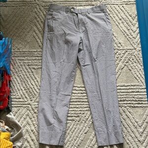 Brooks brothers Men's Striped regent fit Pants - Blue and White